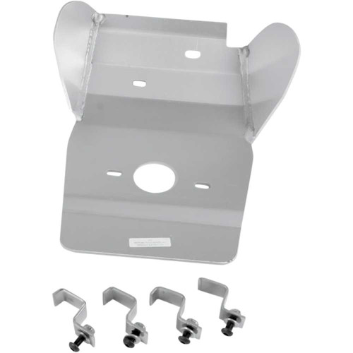 MOOSE RACING 453 Moose Racing Skid Plate - Silver - Honda - Cr250R 453