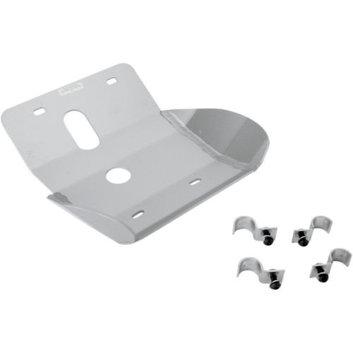 Moose Racing Skid Plate - Silver - Suzuki - Dr 650 449