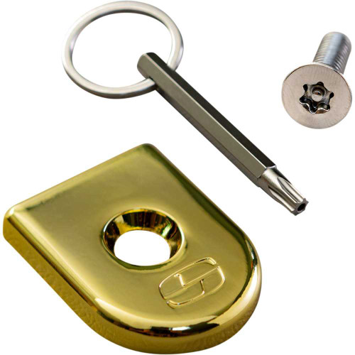 SADDLEMEN 8910GO Saddlemen Security Seat Screw - Golden 8910Go