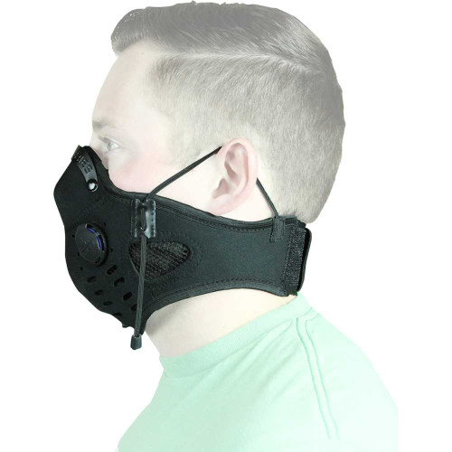 ATV-TEK EDMBLK Atv-Tek Neoprene Dust Mask - Black Edmblk
