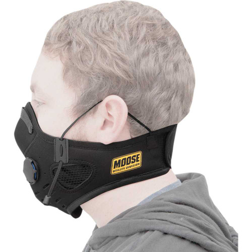 MOOSE UTILITY MEDMBLK Moose Utility Rider Dust Mask - Black Medmblk
