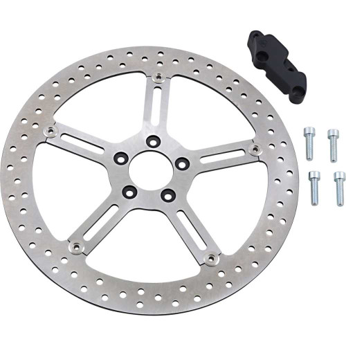 ARLEN NESS 02966 Arlen Ness Big Brake Rotor - 15" - Front Left - Sportster 02-966