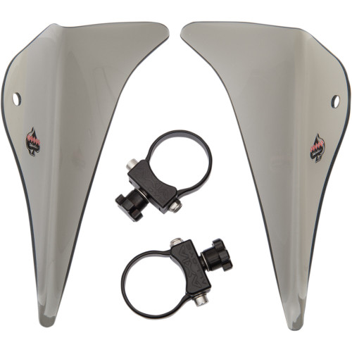 Klock Werks Flare Deflector - Tinted Kww-05-0426-T Klock Werks Flare Deflector - Tinted Kww-05-0426-T