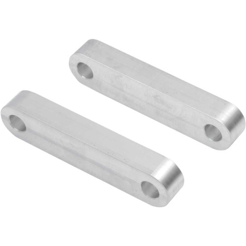 KLOCK WERKS KWFS020104 Klock Werks Hugger Front Fender Mounting Blocks - For 21" Wheels - Satin Kwfs-02-0104