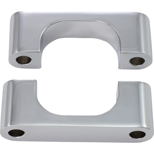 Klock Werks Hugger Front Fender Mounting Blocks - For 21" Wheels - Chrome Kwfs-02-0106-C Klock Werks Hugger Front Fender Mounting Blocks - For 21" Wheels - Chrome Kwfs-02-0106-C