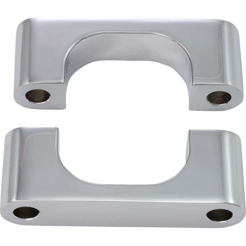 KLOCK WERKS KWFS020106C Klock Werks Hugger Front Fender Mounting Blocks - For 21" Wheels - Chrome Kwfs-02-0106-C