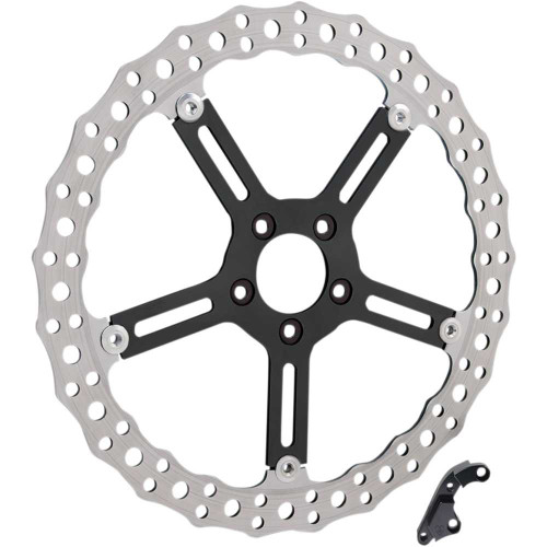 ARLEN NESS 02990 Arlen Ness Jagged Brake Rotor - 15" - Left - Hub-Mount 02-990