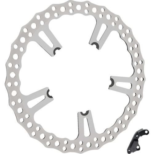 ARLEN NESS 02993 Arlen Ness Jagged Brake Rotor - 15" - Right - Spoke-Mount 02-993