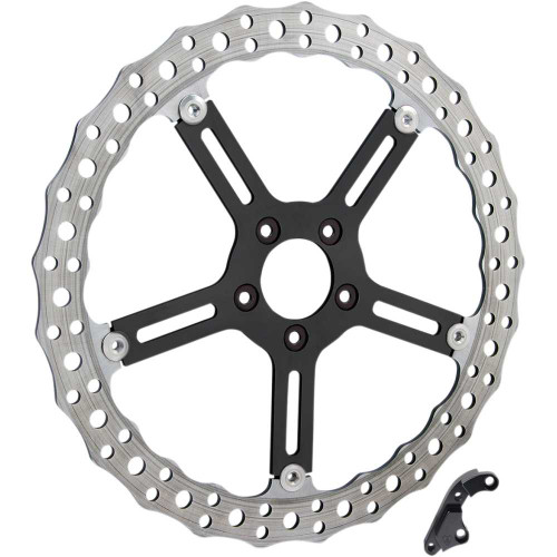 ARLEN NESS 02995 Arlen Ness Jagged Brake Rotor - 15" - Right - Hub-Mount 02-995