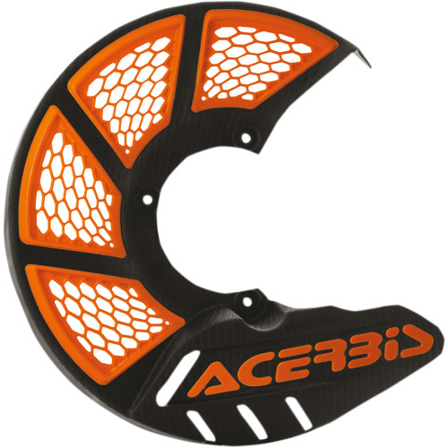 Acerbis Mini X-Brake Disc Cover - Black/Orange 2630555229