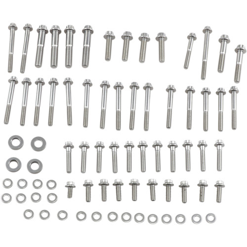 Feuling Oil Pump Corp. Fastener Kit - External Primary/Transmission - 12-Point - Fx 3054