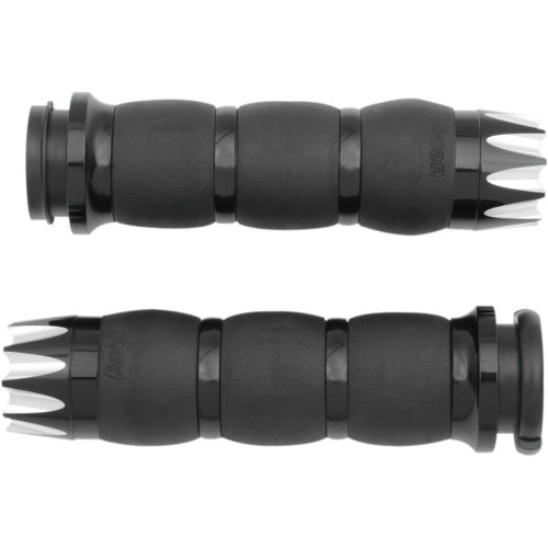 AVON GRIPS AIR96ANFLEX Avon Grips Grips - Excalibur - Velvet - Tbw - Black Air-96-An-Fl-Ex