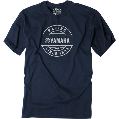 FACTORY EFFEX 2587202 Factory Effex Yamaha Crest T-Shirt - Navy - Medium 25-87202