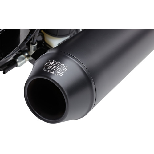 Cobra 4" El Diablo Exhaust - Black 6477B