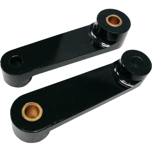 BARON BA750081 Baron Rear Shock Drop Bracket Lowering Kit - Black - Lowers 2" - '06-'20 M109 Ba-7500-81