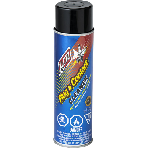 Klotz Oil Plug & Contact Cleaner - 12.5 Oz. Net Wt. - Aerosol Kl-609