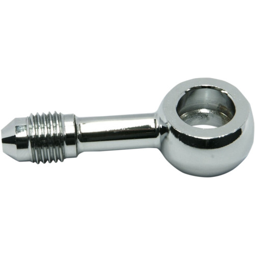 Magnum Shielding Banjo Fitting - 10 Mm - An3 180 - Chrome 1703-58