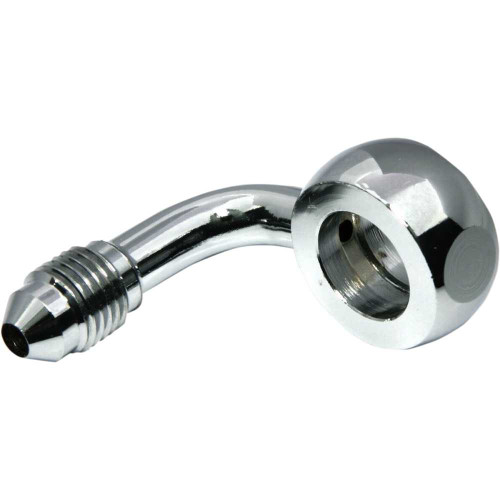 MAGNUM SHIELDING 170356 Magnum Shielding Banjo Fitting - 7/16" - An3 90 - Chrome 1703-56