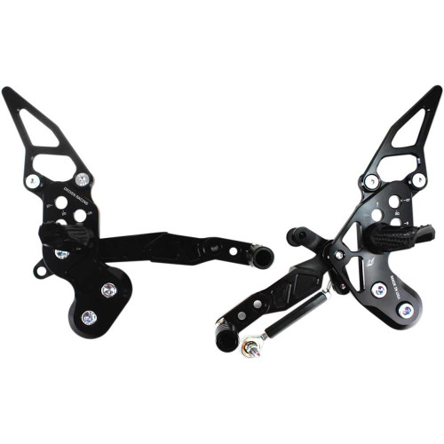 DRIVEN RACING DRP724BK Driven Racing Tt Rearset - Z125 Drp-724-Bk