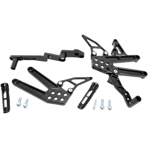 DRIVEN RACING DRP731BK Driven Racing Tt Rearset - Gsxr1 Drp-731-Bk
