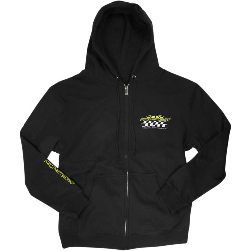 PRO CIRCUIT 6511920050 Pro Circuit Racer Zip Hoodie - Black - 2Xl 6511920-050