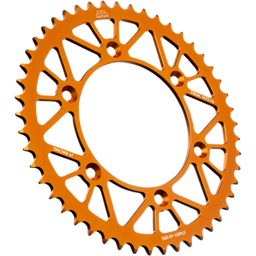 Jt Sprockets Rear Sprocket - Orange - 49-Tooth Jta897.49Org