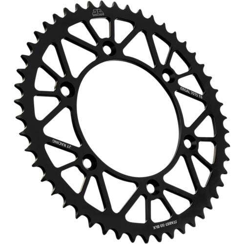 Jt Sprockets Rear Sprocket - Black - 50-Tooth Jta897.50Blk