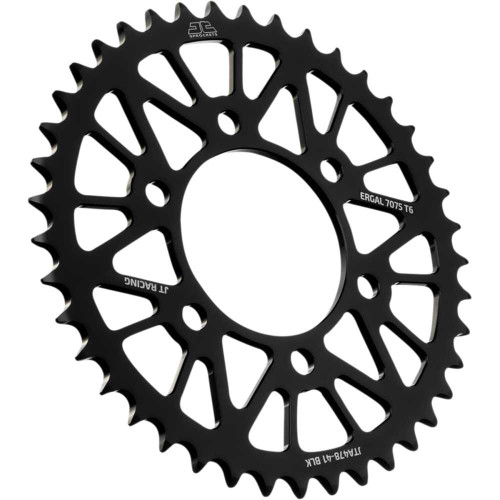 JT SPROCKETS JTA47841BLK Jt Sprockets Rear Sprocket - Kawasaki - Black - 41-Tooth Jta478.41Blk