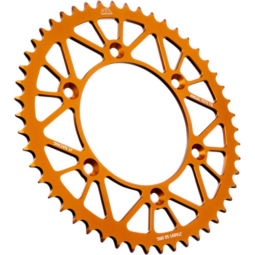 Jt Sprockets Rear Sprocket - Orange - 50-Tooth Jta897.50Org