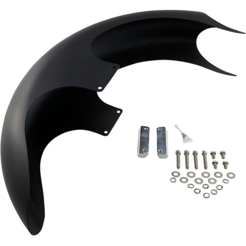 Paul Yaffe Bagger Nation Talon Front Fender - 26" Wheel - With Satin Adapters - Touring Models Pyo:Talon26-14L-S Paul Yaffe Bagger Nation Talon Front Fender - 26" Wheel - With Satin Adapters - Touring Models Pyo:Talon26-14L-S