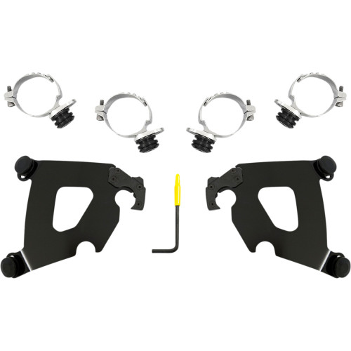 Memphis Shades Cafe Mounting Kit - Black - Xl Meb2058