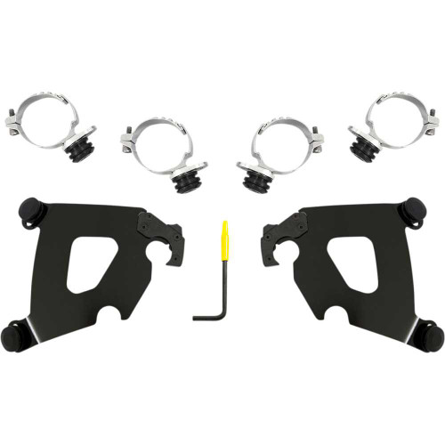 MEMPHIS SHADES MEB2058 Memphis Shades Cafe Mounting Kit - Black - Xl Meb2058