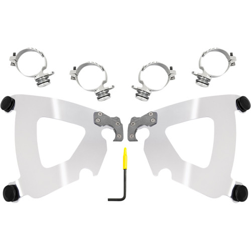 Memphis Shades Road Warrior Trigger-Lock Mounting Kit - Black - Xl Meb2059