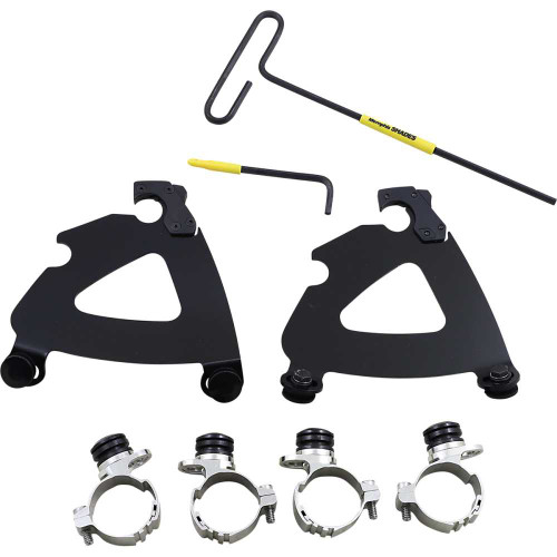 MEMPHIS SHADES MEB2064 Memphis Shades Road Warrior Trigger-Lock Mounting Kit - Black - Xl Meb2064