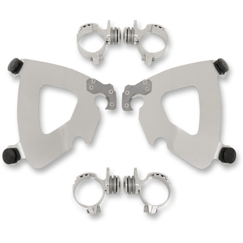 Memphis Shades Gauntlet Mounting Kit - Polished - Scout Mek2024