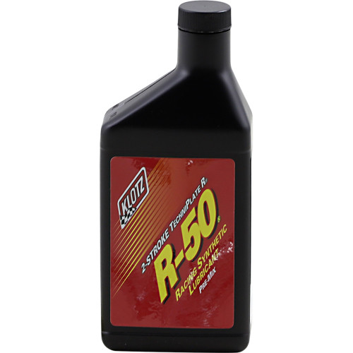 Klotz Oil R-50 Racing Techniplate Synthetic 2-Stroke Premix Oil - 1 Us Pint Kl-102