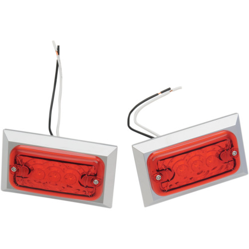 Chris Products Marker Lights - Dual Filament - Red 0814R-Led-2 Chris Products Marker Lights - Dual Filament - Red 0814R-Led-2