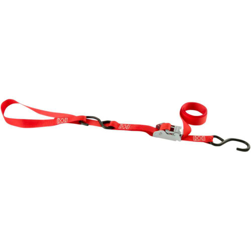 ERICKSON 05729 Erickson Over-Center Buckle Strap - 1" X 6' - Red 05729