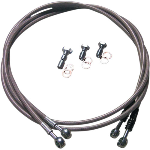 LONE STAR RACING/TECH 5 IND. 3054 Lone Star Racing/Tech 5 Ind. Brake Line - Front - Universal 30-54