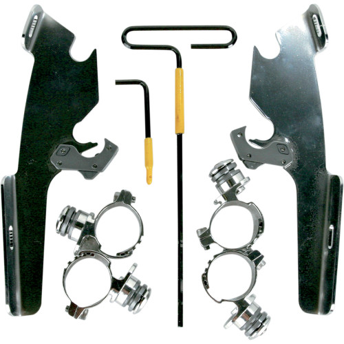 Memphis Shades Fats/Slim Trigger Lock Mounting Kit - Kawasaki/Yamaha Mem8982 Memphis Shades Fats/Slim Trigger Lock Mounting Kit - Kawasaki/Yamaha Mem8982