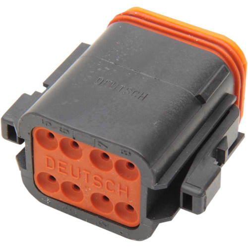 NAMZ DP8B Namz Deutsch Plug - 8 Pin - Black Dp-8B