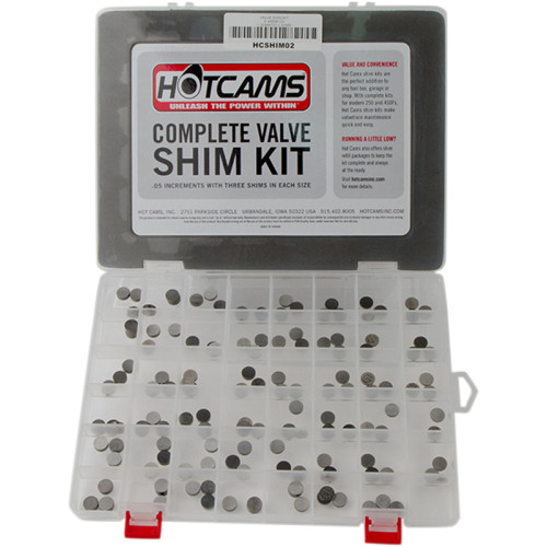 Hot Cams Valve Shim Kit - 9.48 Mm O.D. - Arctic Cat | Honda | Kawasaki | Suzuki | Yamaha Hcshim02