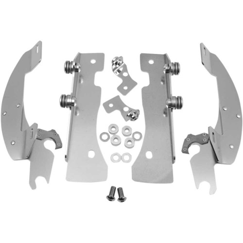 MEMPHIS SHADES MEK1906 Memphis Shades Batwing Trigger Lock Mounting Kit - Xv 1600/1700 - Polished Mek1906