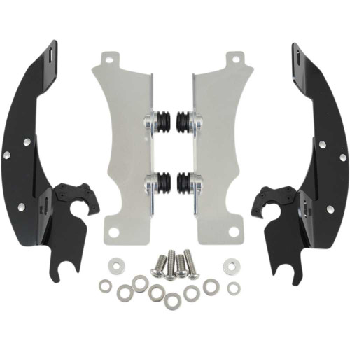 MEMPHIS SHADES MEK1916 Memphis Shades Batwing Trigger Lock Mounting Kit - Xv 950 - Black Mek1916