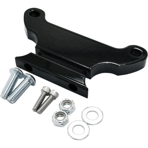 La Choppers T-Bar Gauge Mount - Gloss Black - 1" Diameter La-7390-00B