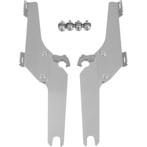 Memphis Shades Batwing Trigger Lock Mounting Kit - Vn 1600 - Polished Mek1940 Memphis Shades Batwing Trigger Lock Mounting Kit - Vn 1600 - Polished Mek1940