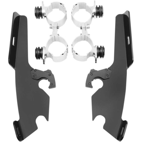 MEMPHIS SHADES MEB1943 Memphis Shades Fats/Slim Trigger Lock Mounting Kit - Sabre/Stateline - Black Meb1943
