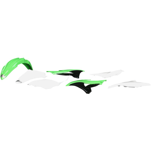 Ufo Replacement Body Kit - Oem Green/White/Black Kakit222-999