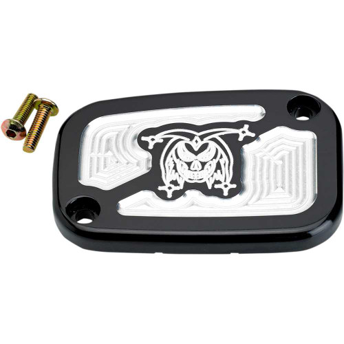 JOKER MACHINE 08003B Joker Machine Master Cylinder Cover - Brake - Front - Joker - Black 08-003B
