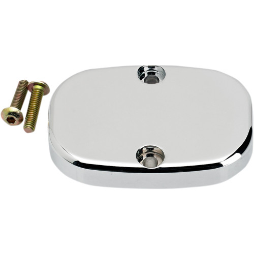 Joker Machine Master Cylinder Cover - Smooth - Chrome - Fl 08-010C Joker Machine Master Cylinder Cover - Smooth - Chrome - Fl 08-010C